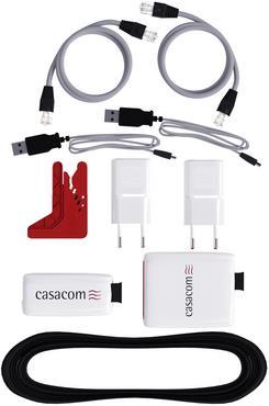 Actual product image Casacom Gigabit POF Table Switch Kit (3 ports)