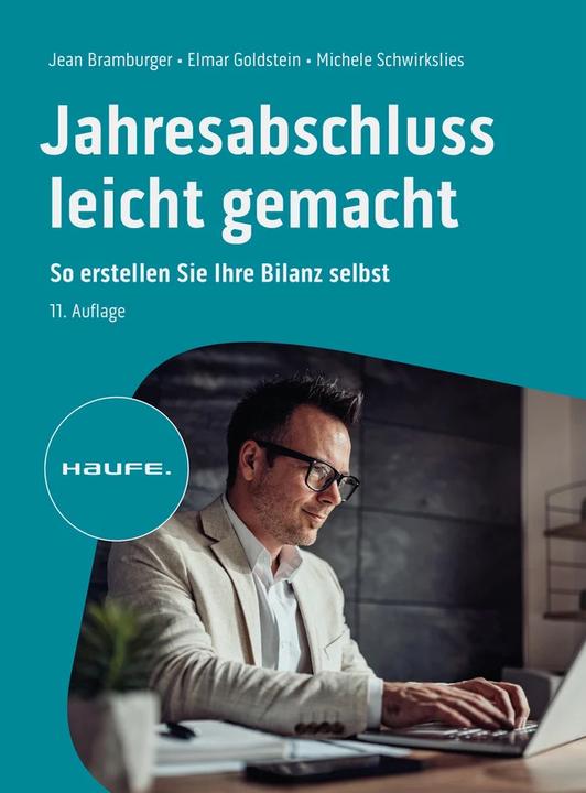 Produktbild Jahresabschluss leicht gemacht - mit Arbeitshilfen online (Deutsch, Elmar Goldstein, Jean Bramburger-Schwirkslies, 2023)