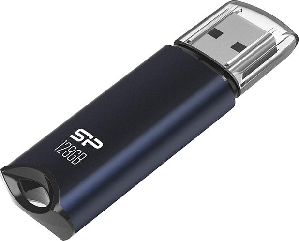 Immagine prodotto Silicon Power memoria USB Marvel M02 64GB USB 3.0 Blu (64 GB, USB 3.2)