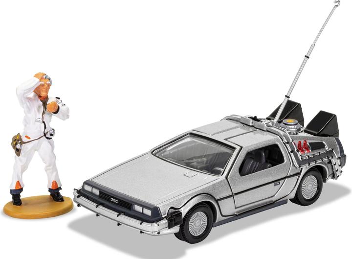 Hornby Retour vers le futur DeLorean et Doc Brown Figure