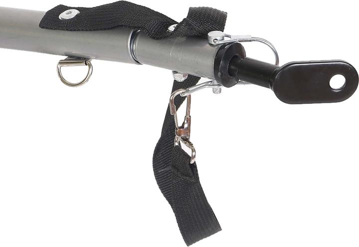 Produktbild Wiltec Hunde Fahrradanhänger Hundeanhänger Fahrrad Hundetransporter rot-schwarz