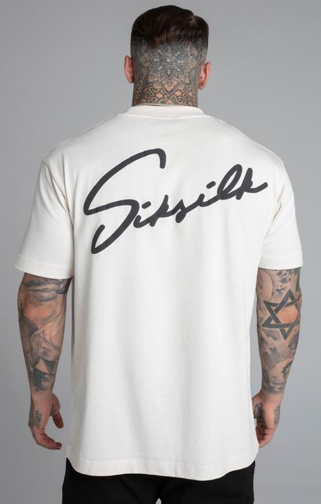 Actual product image Siksilk T-shirts Script T-Shirt (L)
