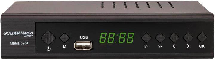Actual product image Golden Media MANIA 828+ récepteur DVB-C/T (1200 GB, DVB-T2, CI+ slot)