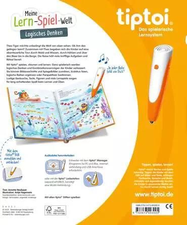 Produktbild tiptoi Meine Lern-Spiel-Welt: Logisches Denken (Deutsch, Annette Neubauer, Antje Hagemann, 2025)