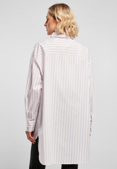 Actual product image Urban Classics Ladies Oversized Stripe Shirt - 17916 (M)