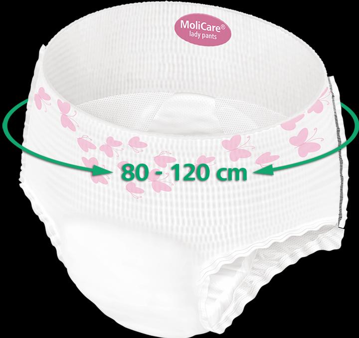 Produktbild MoliCare Lady Pants 7 Inkontinenz Pants (8 x, M)