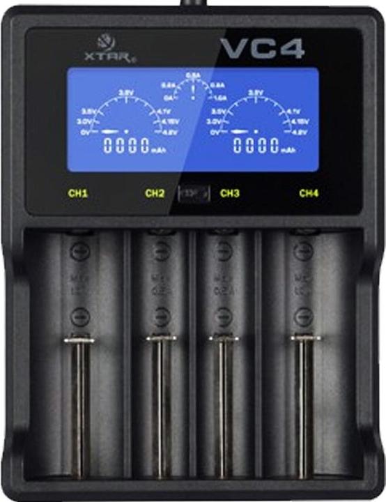 Produktbild Fenix LCD-Schnell-Ladegerät (1 Stk., CR123A, 700 mAh, Ladegerät inkl. Akku)