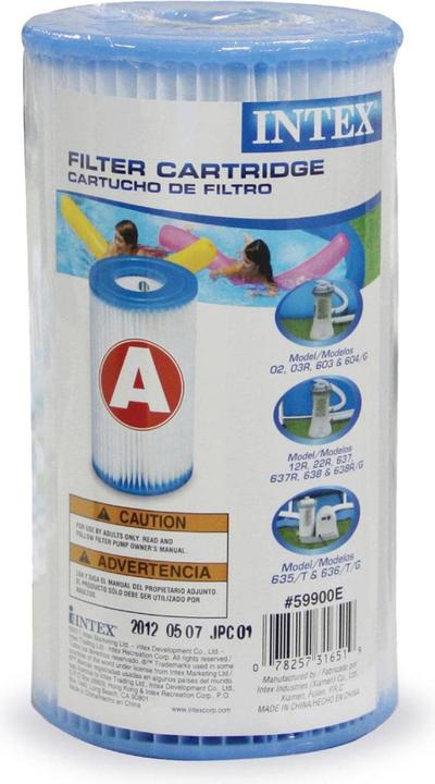 Actual product image Intex Filter cartridge type A