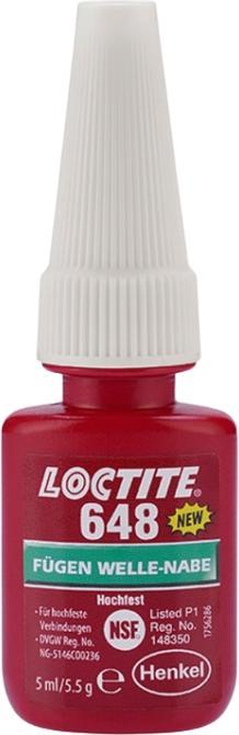 Produktbild Loctite Buchsen-Lagerbefestigung 648 (5 ml)