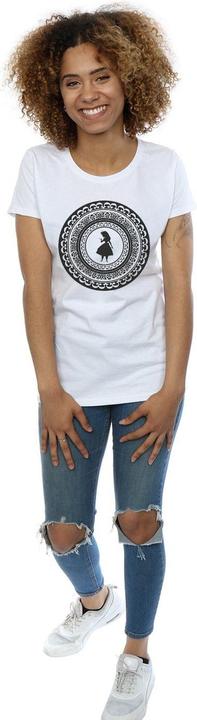 Actual product image Disney Womens/Ladies Alice In Wonderland Circle Cotton T-Shirt (S)