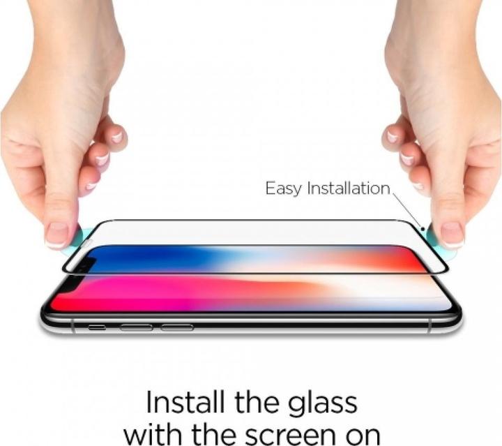 Actual product image Screenguard Apple iPhone 11 Full Screen Protective Glass Film 2.5D 9H (Apple iPhone 11)
