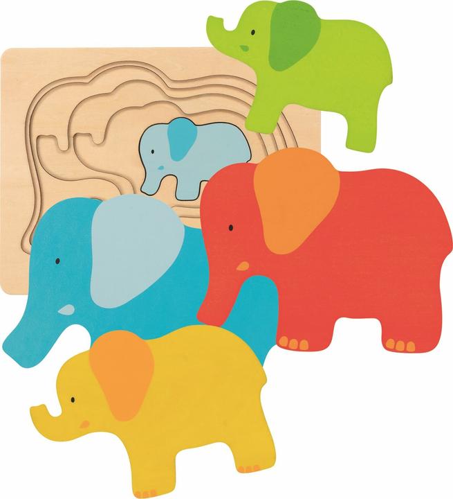 Actual product image Goki Elephant (5 pieces)