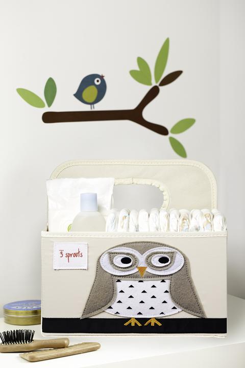 Produktbild 3 Sprouts Diaper Caddy - White Owl