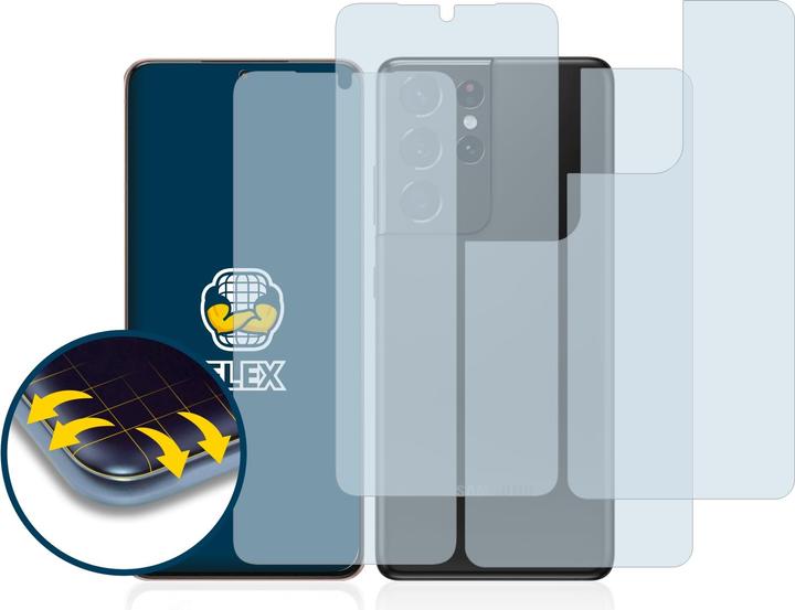 Image du produit BROTECT Full-Cover Protection (2 pièce(s), Samsung Galaxy S21 Ultra 5G)