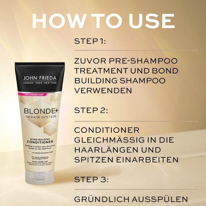 Produktbild John Frieda Blonde+ Repair System - Blond+ Set (600 ml)
