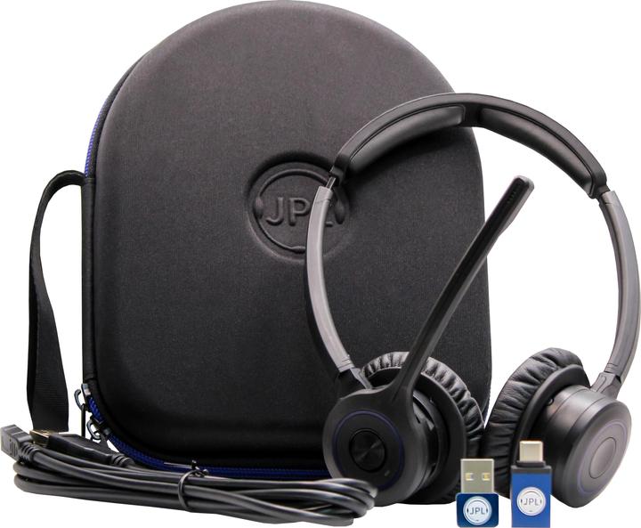 Image du produit JPL -Élément-BT500D Casque sans fil Bandeau Bureau/Centre d'appels Bluetooth Noir (ANC, 96 h, Sans fil)