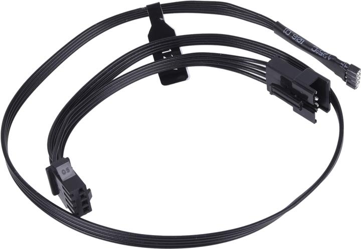 Produktbild Alphacool RGB 4pol LED Adapterkabel f??r Mainboards - Schwarz 50cm