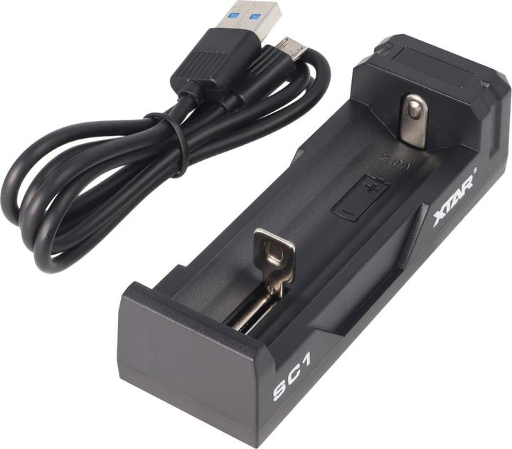 Produktbild Xtar Schnell-Ladegerät für Li-ion Akku 3,6 - 3,7 Volt (1 Stk., Ladegerät ohne Akku)