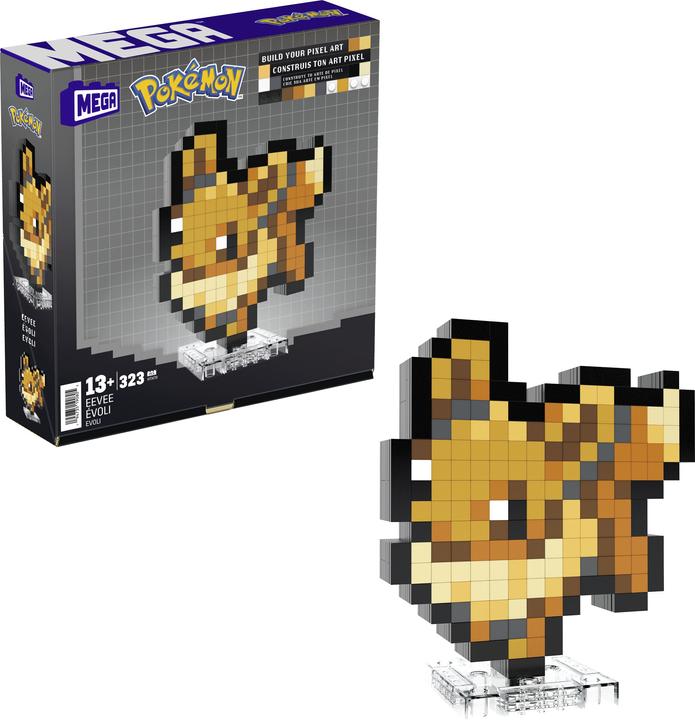Image du produit MEGA Pokémon Evoli Pixel Art