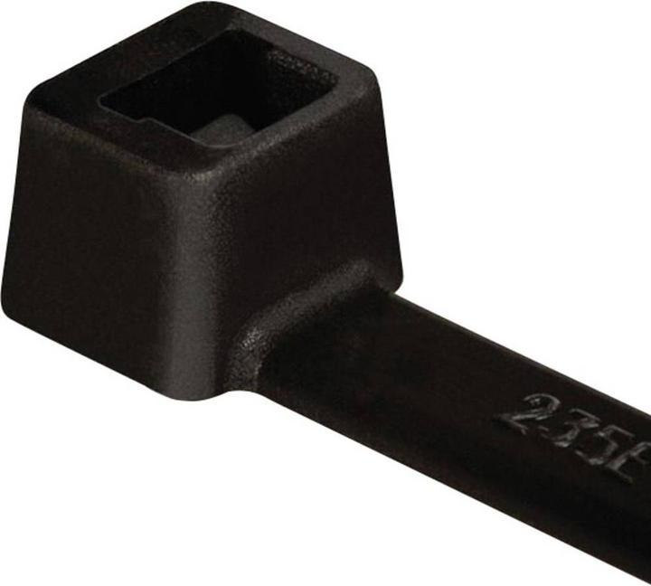 Immagine prodotto HellermannTyton Fascetta interna dentellata Serie T (L x L) 210 mm x 4,7 mm T80R-N66-BK-C1 Colore: Nero 100 pz. (Fascette in plastica, 210 mm, 100 pz.)