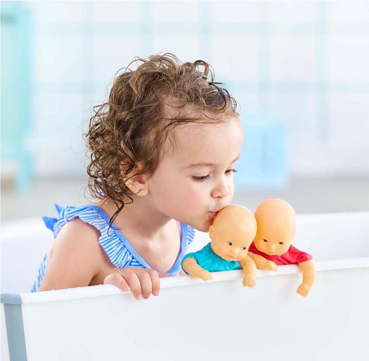 Productafbeelding Corolle Mini-Badebabypuppe, Blau, 20 cm