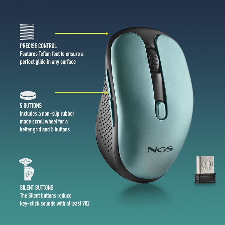 Actual product image NGS Evo rust ice (Wireless)