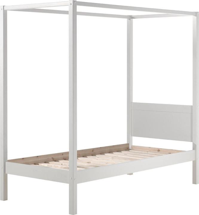 Image du produit Vipack Lit à baldaquin Pino 90 incl. ciel de lit (90 x 200 cm)