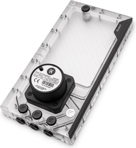 Actual product image EKWB EK-Quantum Kinetic3 FLT D5 PWM reservoir and pump combination - 280mm, D-RGB
