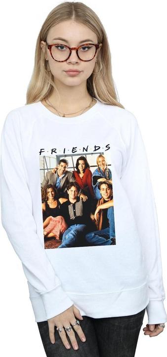 Actual product image Friends Womens/Ladies Group Photo Window Sweatshirt (XL)