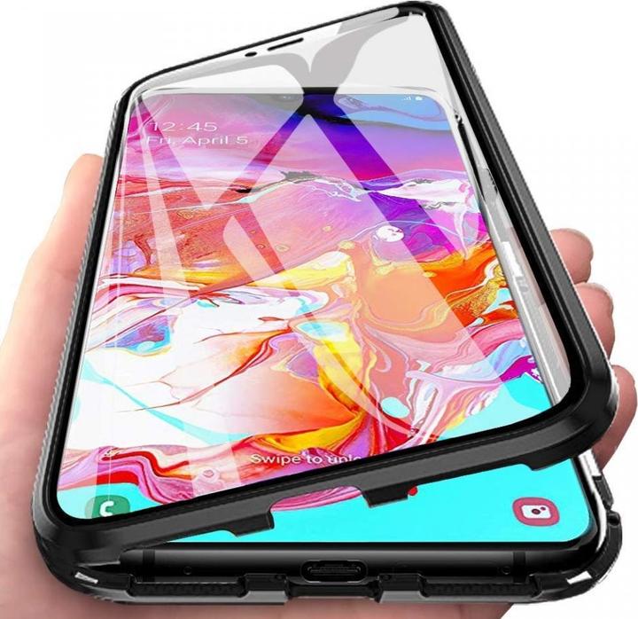 Actual product image G-Case Samsung Galaxy A40 Aluminium Magnetic Glass Case Cover (Samsung Galaxy A40)