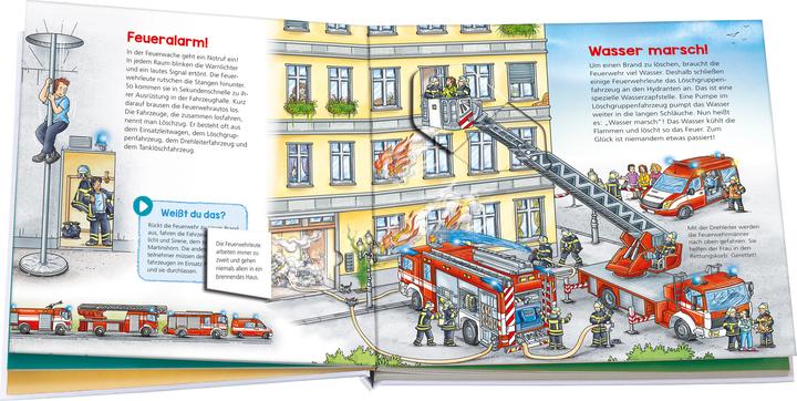 Actual product image Bookii WAS IST WAS Kindergarten On the road with the fire brigade! (German)
