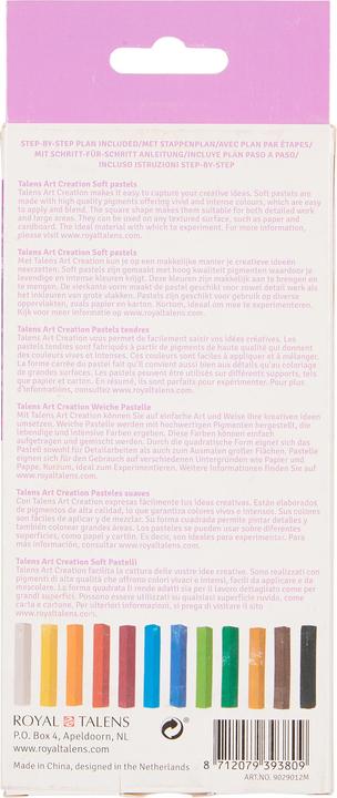 Produktbild Talens Weiche Pastelle Set 12# (Mehrfarbig, 12 x)