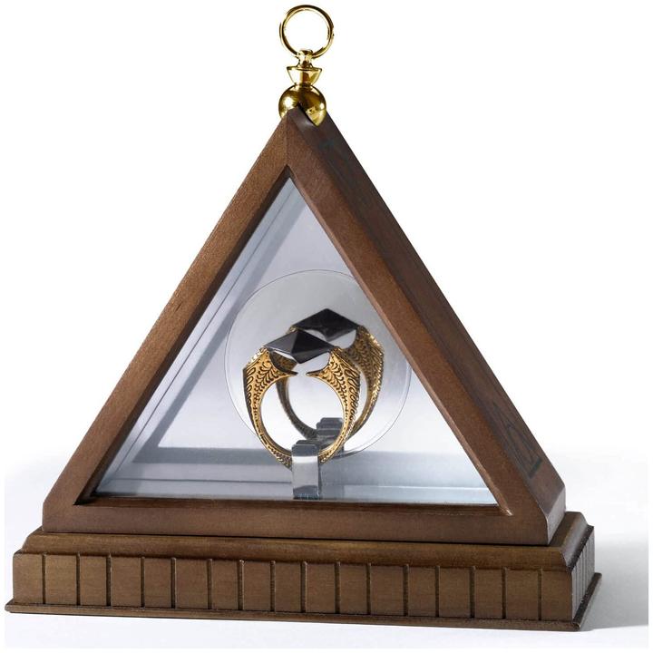 Actual product image Noble Collection Harry Potter replica 1/1 Lord Voldemort's Horcrux ring (gold plated)