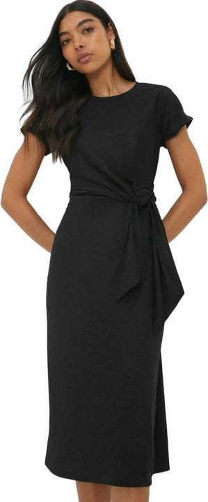 Dorothy Perkins Midikleid Schleifendetail kurzärmlig