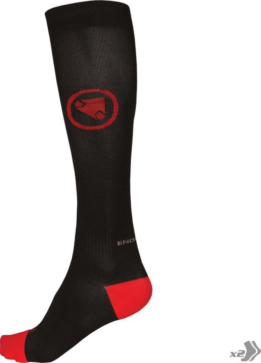 Produktbild Endura Compression Socken 2 Pack (L)
