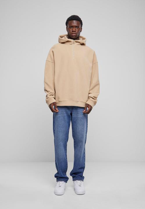 Produktbild Urban Classics Oversized Polar Fleece Half Zip Hoody - 126811 (S)