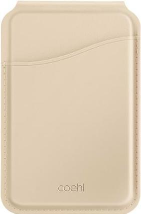 Produktbild Uniq Coehl Esme magnetyczny portfel z lusterkiem i podpórką kremowy/cream