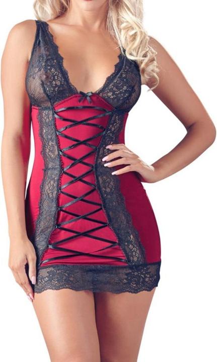 Produktbild Cottelli Collection Dessouskleid mit Spitze (XL)