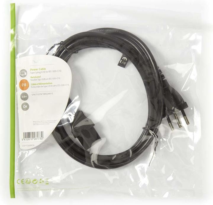 Actual product image Nedis CH power cable (2 m)