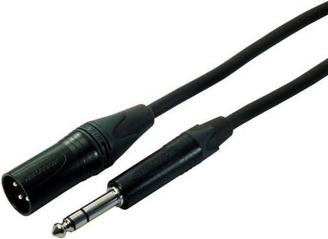 Actual product image Contrik XLR m to plug 3pin (10 m, XLR, 6.3mm jack)