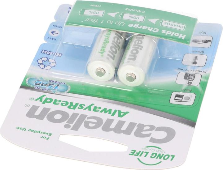 Immagine prodotto Camelion Akku AA, Mignon LR6, HR6, in 2er Blisterverpackung (2 pz., AA, 800 mAh)