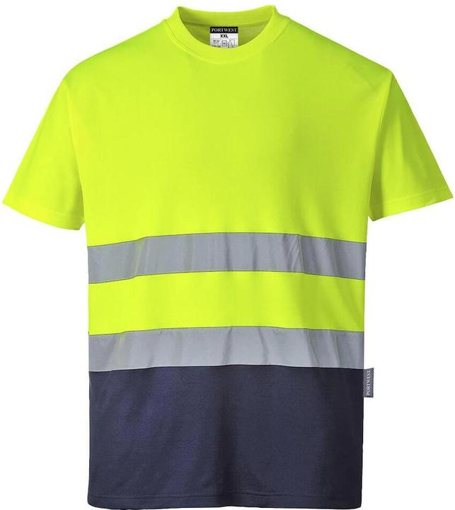 Image du produit Portwest T-shirt Mens Contrast Hi-Vis Comfort (XL)
