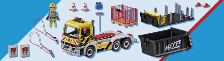 Productafbeelding Playmobil Vrachtwagen met wissellaadbak (70444, Playmobil Stad Actie)