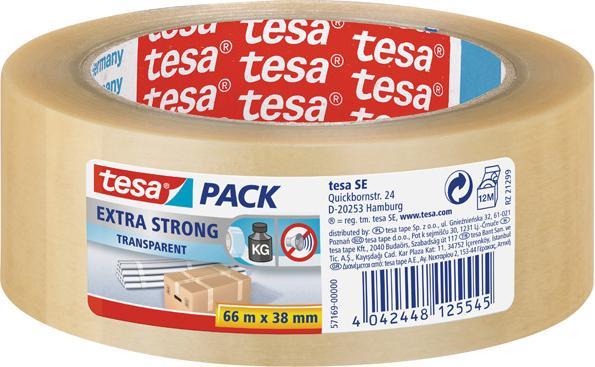 Produktbild tesa tesapack EXTRA STRONG Paketband (50.50 mm)