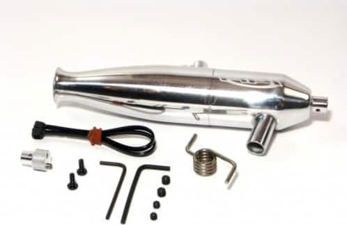Produktbild HPI Reso Rohr Tuning Aluminium poliert (21+) Savage