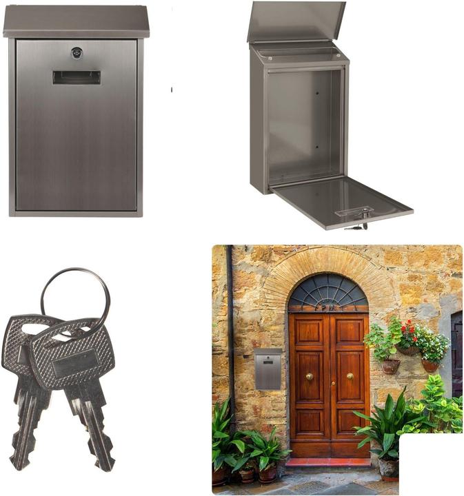 Actual product image Velleman Mailbox - Berlin - Inox