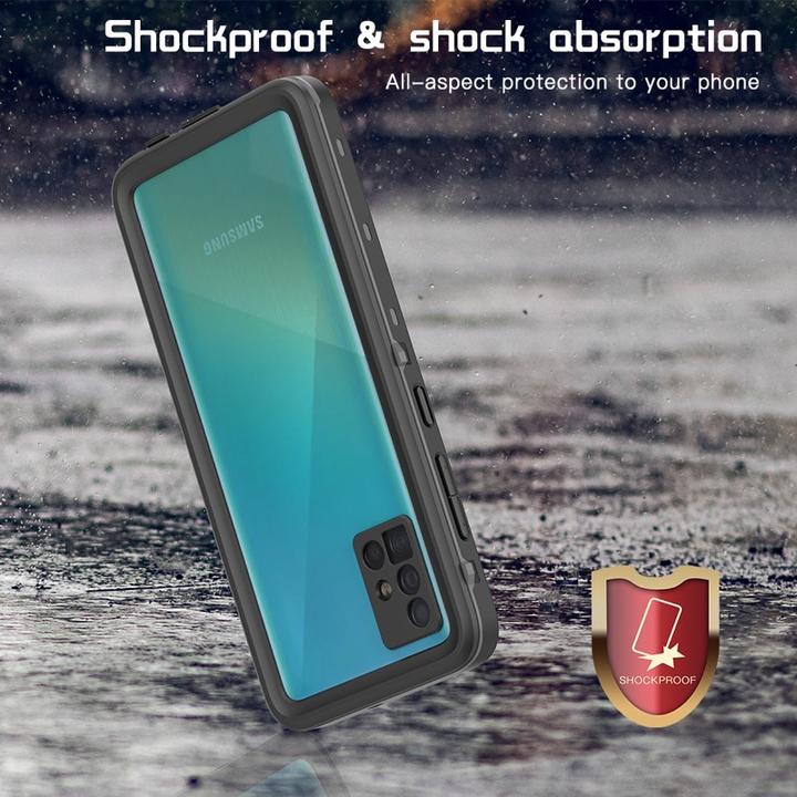 Produktbild Redpepper Samsung A51 4G - IP68 Wasserdichtes Outdoor Case mit Magsafe, schwarz (Samsung Galaxy A51)