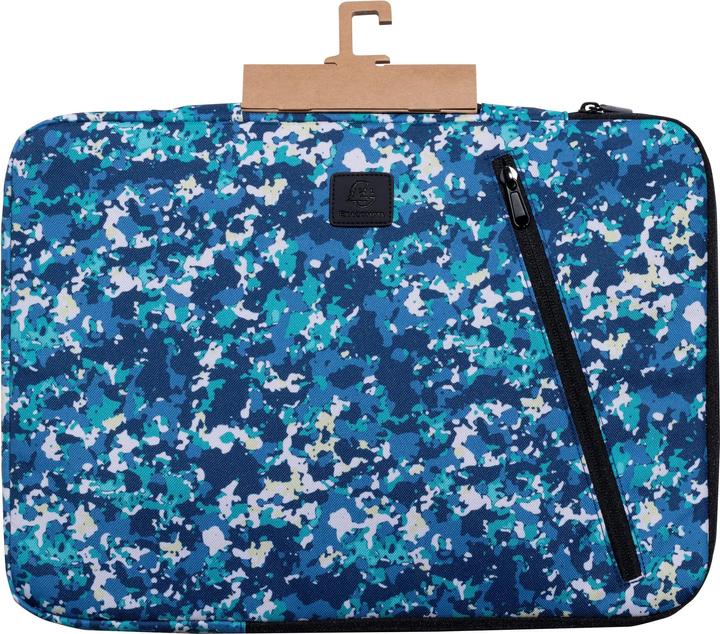 Actual product image Exacompta Laptop sleeve Veggie synthetic fibre blue up to 40.6 cm (16 inch) (15.98", Universal)