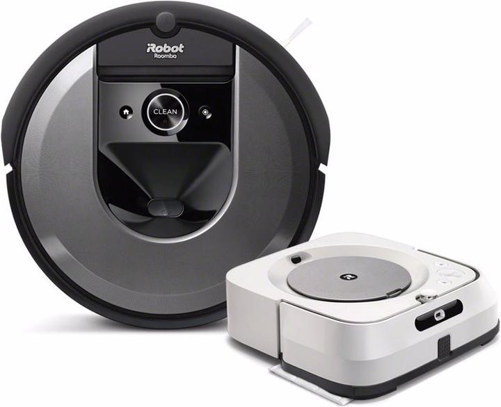 iRobot Roomba i7 and robot Braava Jet m6