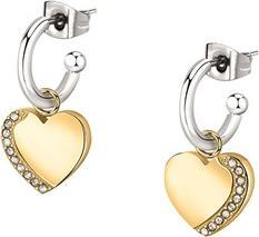 Morellato Romantic bicolor earrings Hearts 2 in 1 Mascotte SAVL08